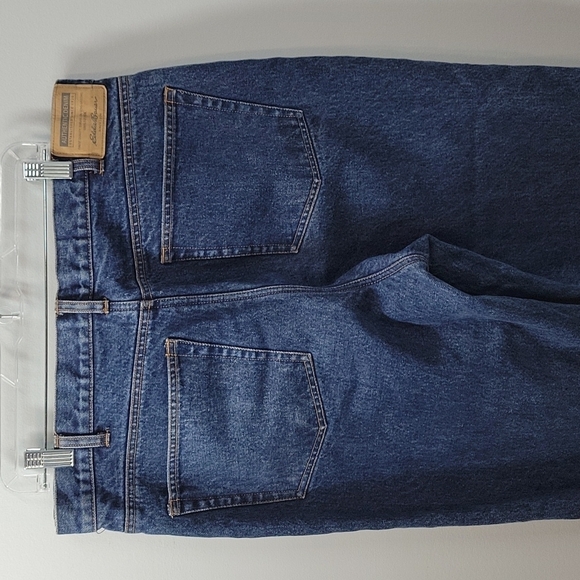 Eddie Bauer men's heavy duty flannel lined jeans size 36x34 Relaxed fit - Picture 8 of 11